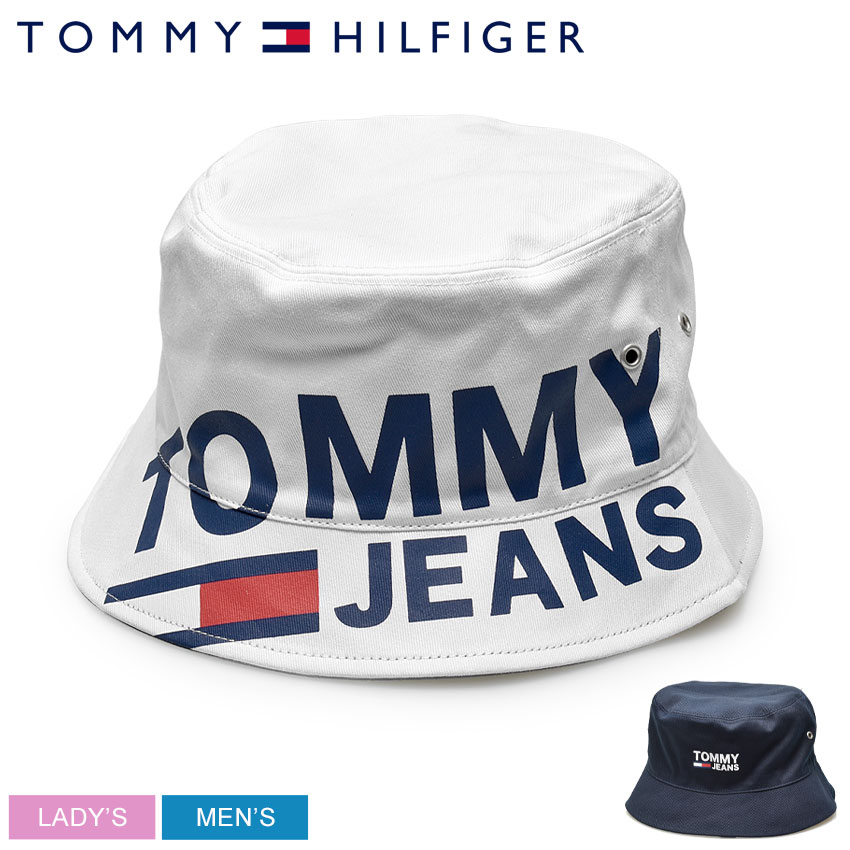 white tommy hilfiger bucket hat