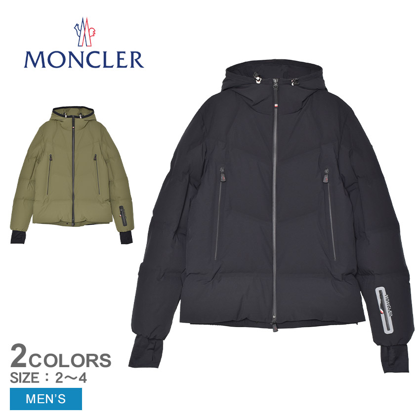 モンクレール ダウンジャケット メンズ Angren ダウンスキージャケット MONCLER Angren Hooded Down Ski Jacket K20971A00018597S3 トップス アウター 上着 保温 防寒 ブランド ロゴ シンプル フルジップ ダウン 軽量 防水性 防風性 通気性|slz|