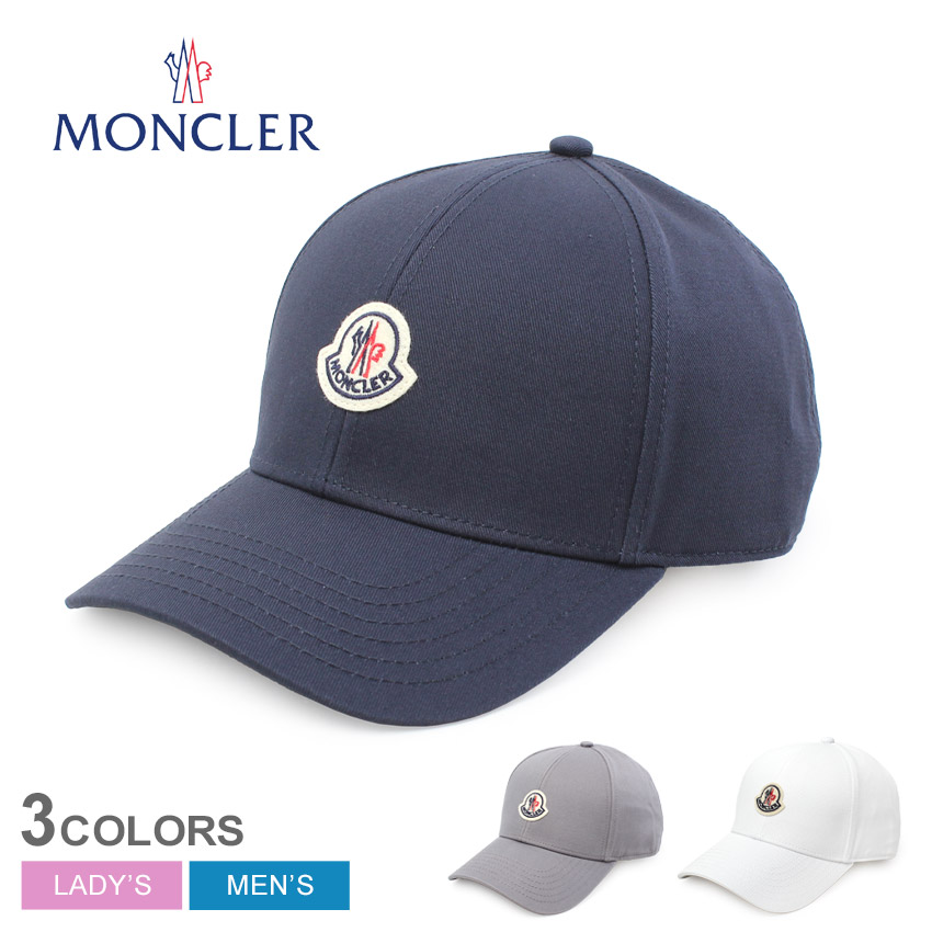 楽天市場】モンクレール キャップ ロゴワッペン ベースボールキャップ