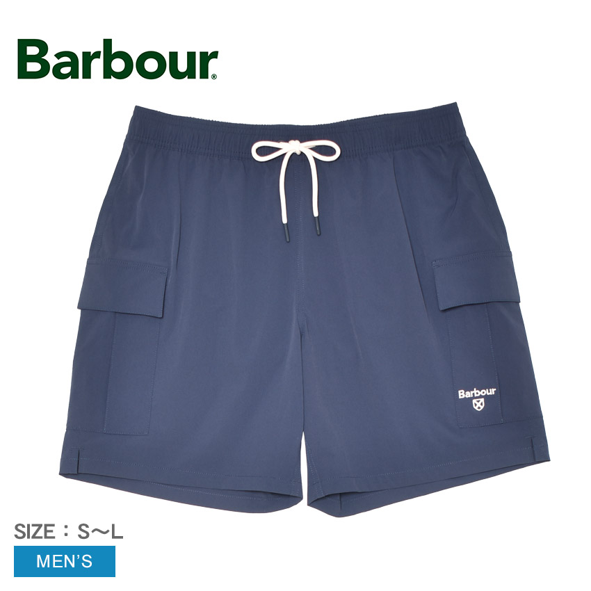 バブアー スイムショーツ メンズ Ripstop Cargo Swim Shorts BARBOUR MSW0088 水着 ハーフパンツ ボトムス 半ズボン 短パン パンツ ショーツ カーゴショーツ ブランド ロゴ カジュアル シンプル 海 ビーチ プール クラシック おしゃれ|slz|