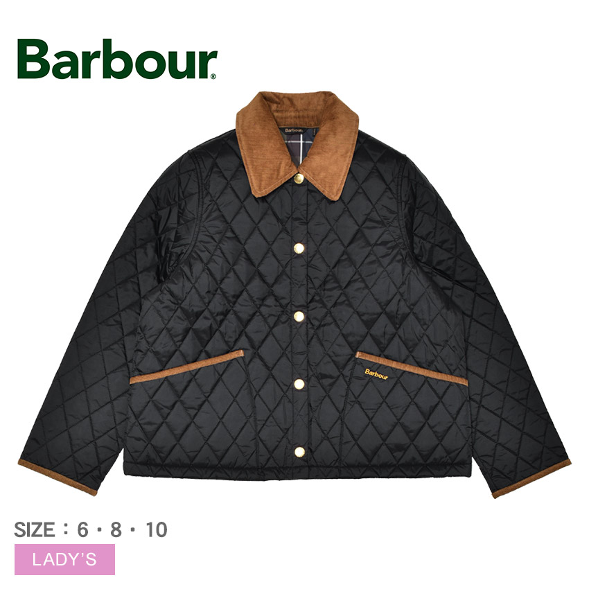 楽天市場】バブアー キルティングジャケット BARBOUR ICONS CROPPED