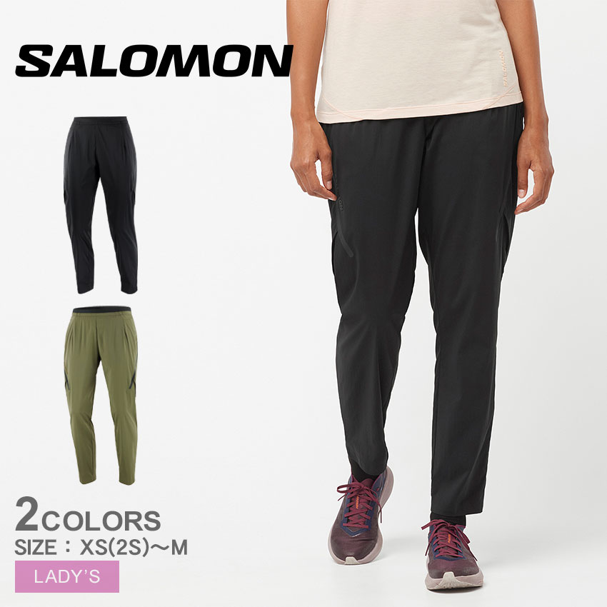 サロモン　ランニングロングパンツ　メンズSサイズ SALOMON サロモン メンズ クロスウォーム ソフトシェル