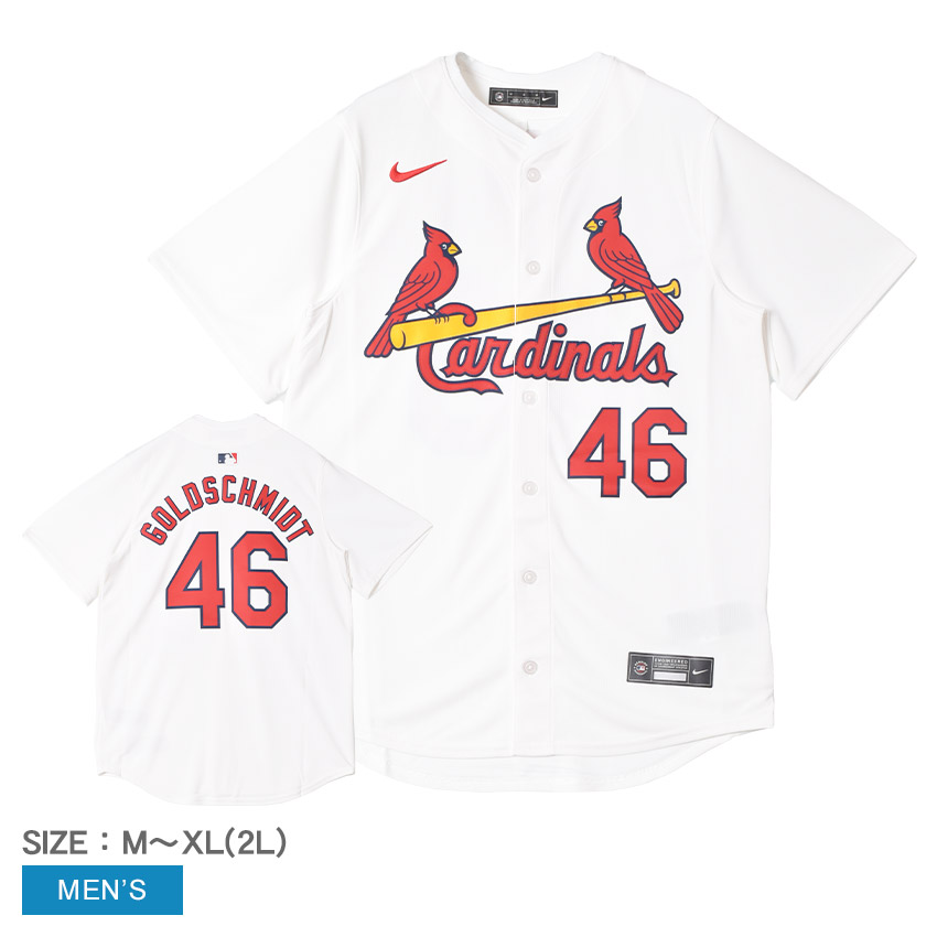 ナイキ ユニフォームシャツ メンズ LIMITED SCHO CARDIHOME NIKE T7LM-SCHO-SC9-00F セントルイス・カージナルス ST．LOUIS CARDINALS ポール・ゴールドシュミット MLB