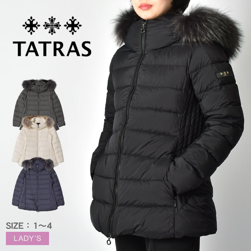 極美品 L タトラス 20aw ボルボレ ダウン ジャケット 黒 フード