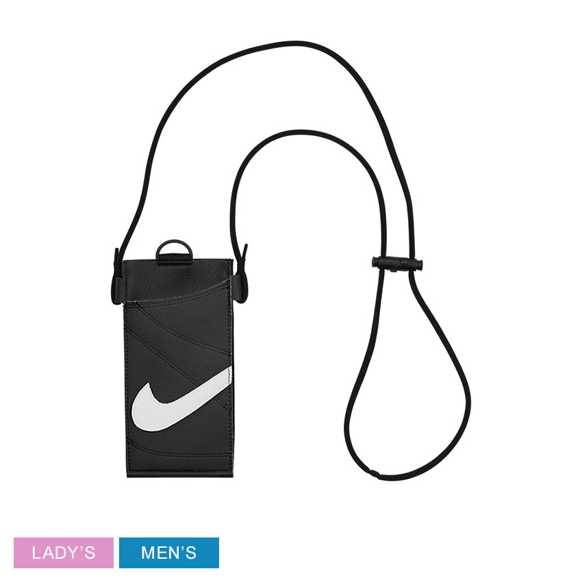 NIKE/ナイキプレミアム フォーンクロスボディー NIKE PREMIUM PHONE CROSSBODY ブラック/ブラック/ホワイト
