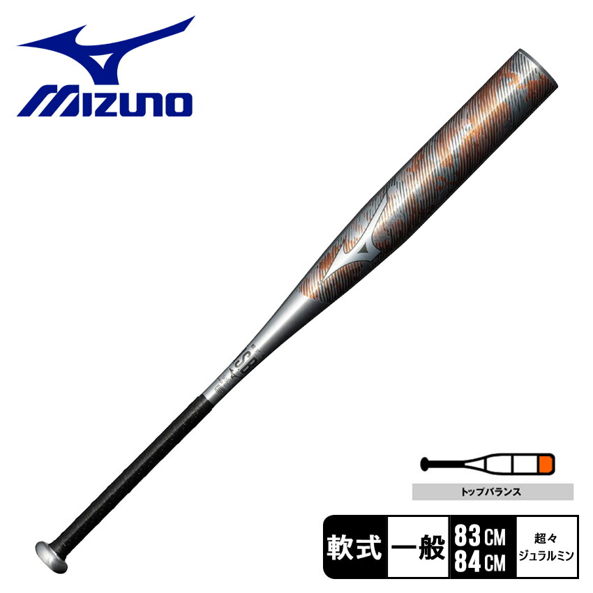 楽天市場】ミズノ バット MIZUNO 軟式用ホットメタル トップ