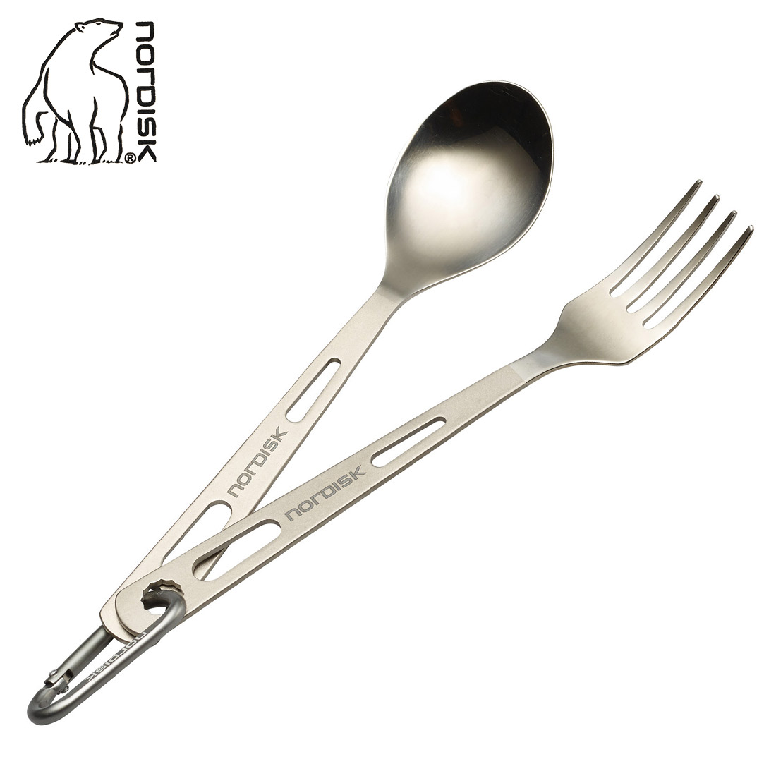 今だけクーポン配布中 ノルディスク カトラリー フォーク スプーンセット Nordisk Titan Cutlery 2pc Set 1190 シルバー キャンプ アウトドア レジャー バーベキュー 野外 食器 ベランピング 誕生日 プレゼント ギフト Umu Ac Ug