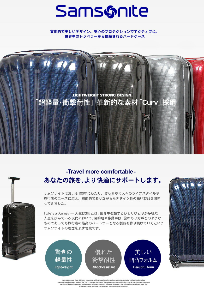 SAMSONITE サムソナイト スーツケース レディース メンズ SPINNER