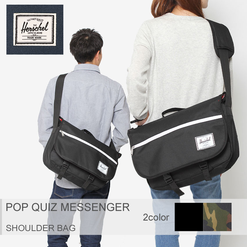 herschel pop quiz messenger bag