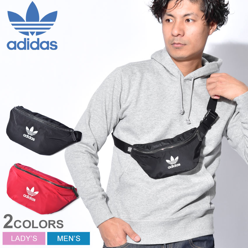 楽天市場 今だけクーポン配布中 メール便可 アディダス オリジナルス Adidas Originals ボディバッグ ウエストバッグ メンズ レディース かばん 鞄 カバン ロゴ トレフォイル バッグ プリント ななめ掛け ショルダーバッグ 黒 誕生日 プレゼント ギフト Z Mall