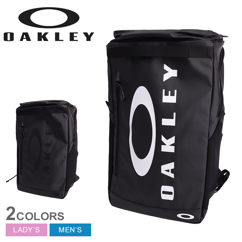 オークリー バックパック ユニセックス Enhance Backpack Xl 7.0 Fw OAKLEY FOS901544 かばん 鞄 リュック デイパック カジュアル ブランド スポーティ シンプル 通勤 通学 高耐水性 耐久性 防塵性 旅行 おでかけ ブラック 黒 ホワイト 白|slz|