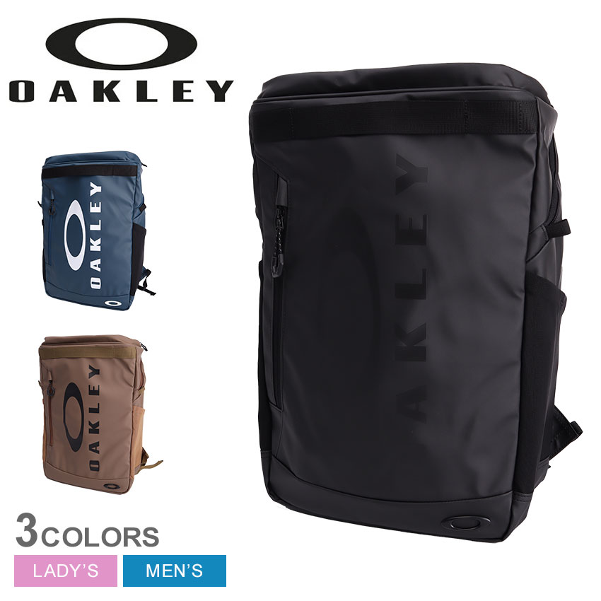 オークリー バックパック ユニセックス Enhance Backpack M 7.0 Fw OAKLEY FOS901545 かばん 鞄 リュック デイパック カジュアル ブランド スポーティ シンプル 通勤 通学 高耐水性 耐久性 防塵性 旅行 おでかけ ブラック 黒 ブルー 青