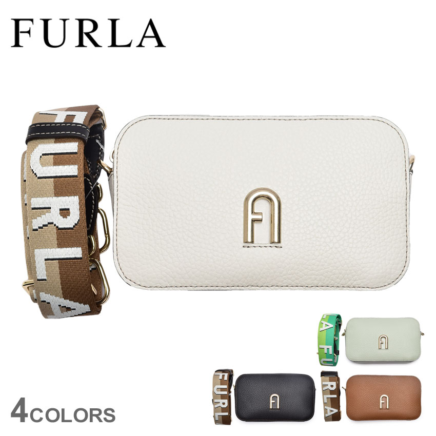 フルラ ショルダーバッグ FURLA プリムラ ミニ クロスボディ レディース グリーン 緑 ホワイト 白 ブラック 黒 ブラウン PRIMULA MINI CROSSBODY WB00924 おしゃれ かわいい きれいめ キレカジ 普段使い シンプル ブランド ギフト