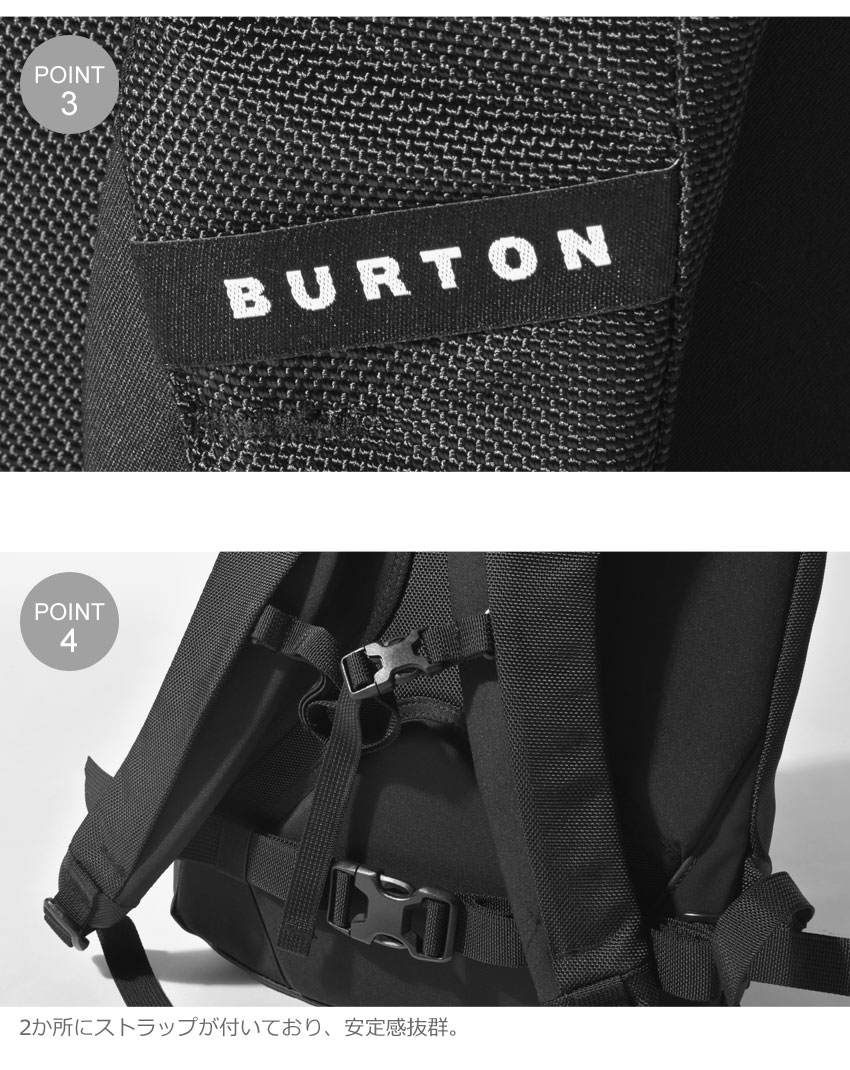 独創的 Burton バートン リュック Gorge l Back Pack メンズ レディース ブランド リュックサック バックパック アウトドア キャンプ カジュアル 黒 誕生日 プレゼント ギフトw 新着商品 Www Nripost Com