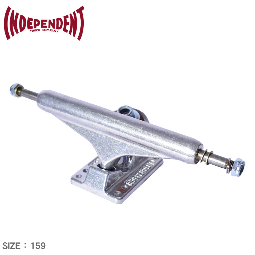 インディペンデント 159 11 Independent Polished Stage Standard カスタム ギフト シルバー スケボー スケーター スケートボード スタンダード ステージ ストリート スポーツ トラック プレゼント ボード ポリッシュド ロゴ 付け替え 誕生日 希少 ステージ