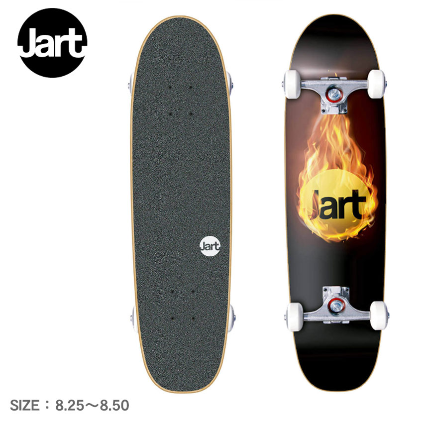 ジャート スケートボード コンプリートデッキ メンズ レディース UPROAR CRUISER COMPLETE JART SKATEBOARDS JACO0022A013 JACO0022A014 スケート スケボー コンプリート デッキ ストリート ロゴ 人気 シンプル おしゃれ【ラッピング対象外】