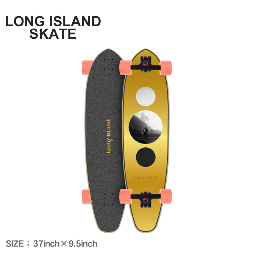 ロングアイランドスケート コンプリートデッキ メンズ レディース 24K 37&times;9.5 キックテール コンプリート LONG ISLAND SKATE 24K 37.0&times;9.5 KICK COMP LICO0022A028 スケートボード スケボー コンプリート デッキ ストリート【ラッピング対象外】|slz|｜Z-MALL