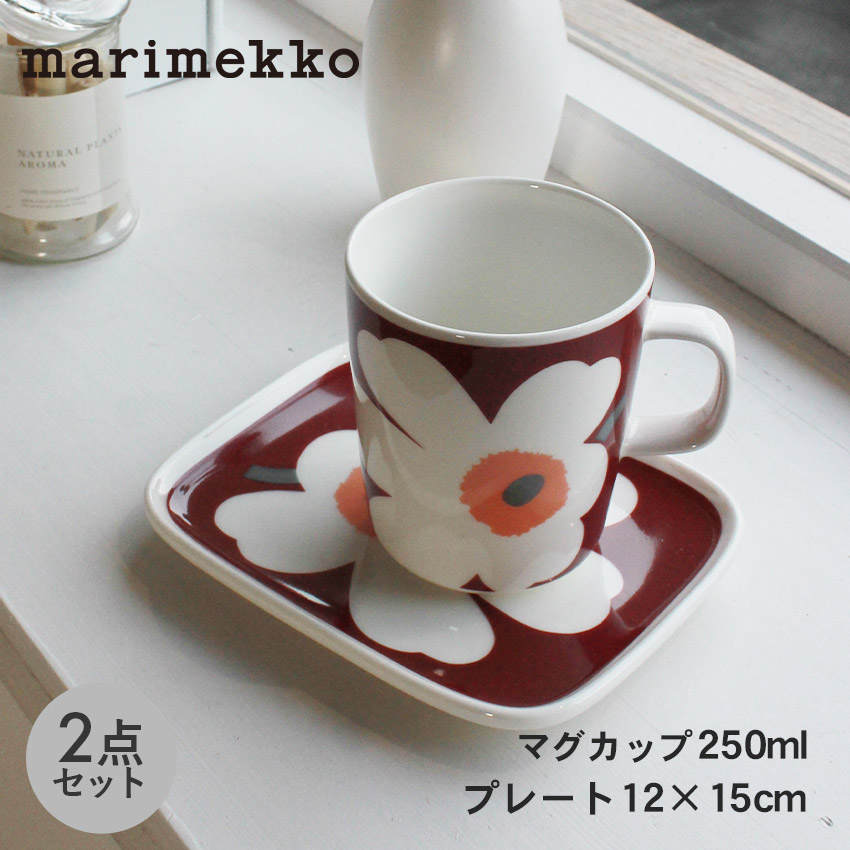 楽天市場】マリメッコ 食器 ヴァルシ プレート 20cm MARIMEKKO
