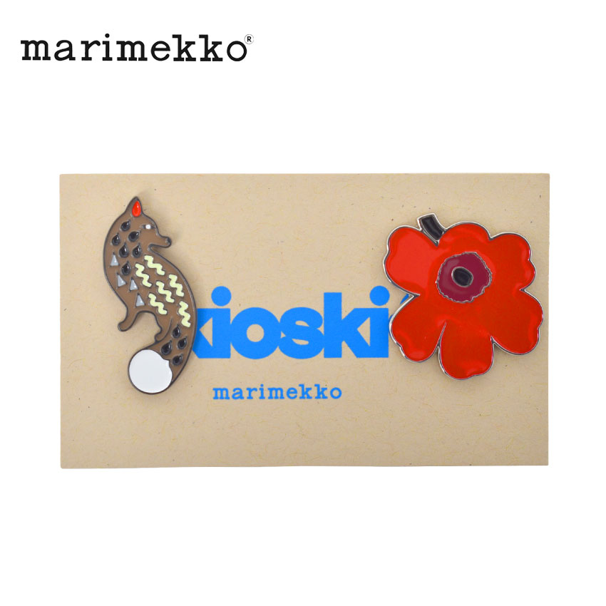 マリメッコ ウニッコ ピンバッジ ブローチ 楽天市場】【ネコポス配送】マリメッコ ピンズ MARIMEKKO