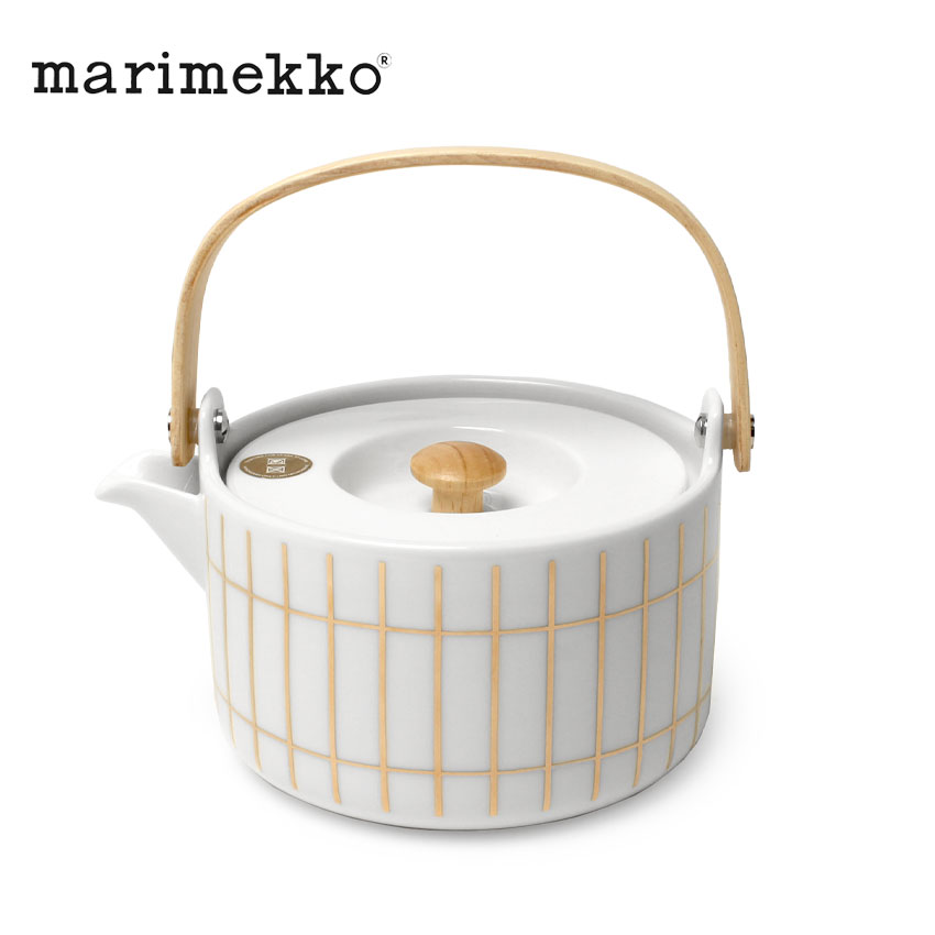 marimekko - マリメッコ ティーポット Oiva ホワイト Oiva ティーポット 700ml | Marimekko (マリメッコ) 日本公式