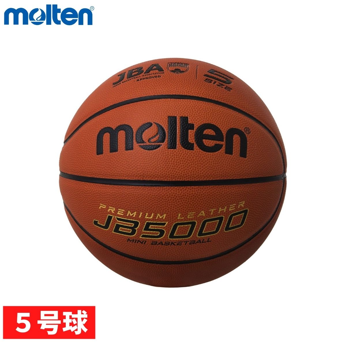 市場 送料無料 ネーム入れ可 モルテン molten 検定球 バスケットボール ボール BG5000 5号球 ミニバス