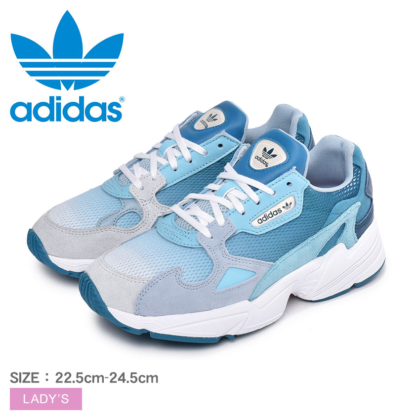 楽天市場 Adidas Originals アディダス オリジナルス スニーカー ブルー ファルコン W Falcon W Ef1963 レディース シューズ ローカット スポーツ スポーティ カジュアル ブランド 青 水色 おしゃれ レザー 定番 靴 ワイドフィット ライフスタイル Z Sports