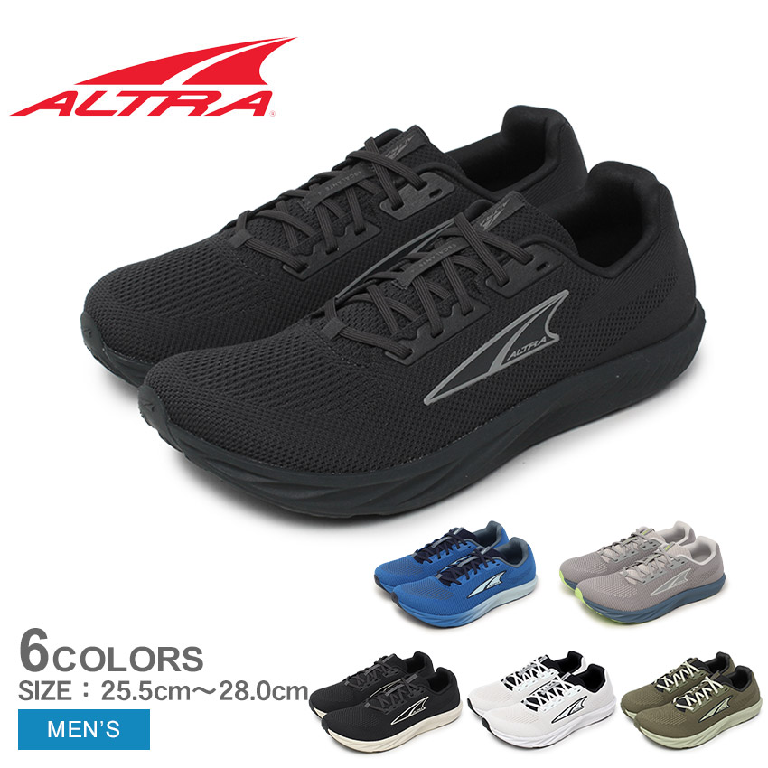 【楽天市場】アルトラ エスカランテ 4 ランニングシューズ メンズ ブラック 黒 ホワイト 白 ALTRA ESCALANTE 4