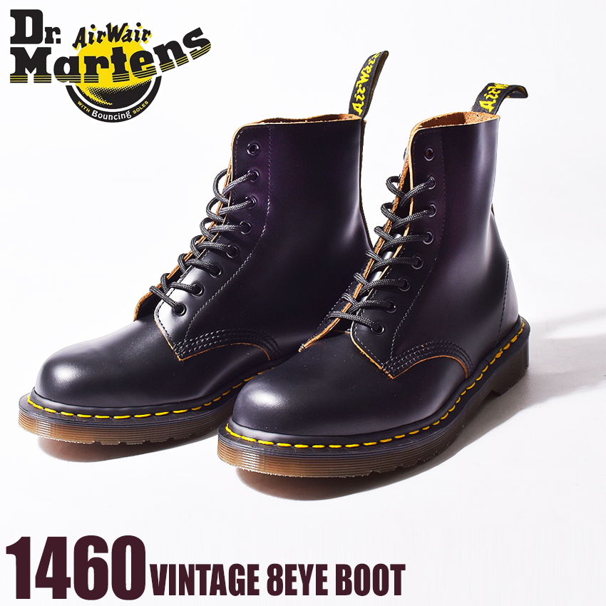 春夏新色 楽天市場 Dr Martens ドクターマーチン ブーツ ブラック 1460 ヴィンテージ 8ホール ブーツ 1460 Vintage 8eye Boot メンズ レディース Z Sports 最新コレックション Lexusoman Com