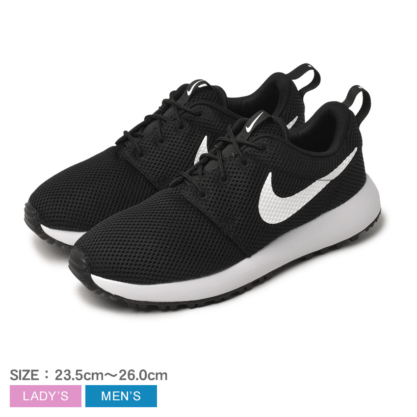 ナイキ ローシ G ネクスト ネイチャー ゴルフシューズ メンズ レディース ブラック 黒 ホワイト 白 NIKE ROSHE G NN DV1202 靴 シューズ ローカット スニーカー シューレース ブランド カジュアル ゴルフ スポーティ シンプル スポーツ 運動 軽量|slz|