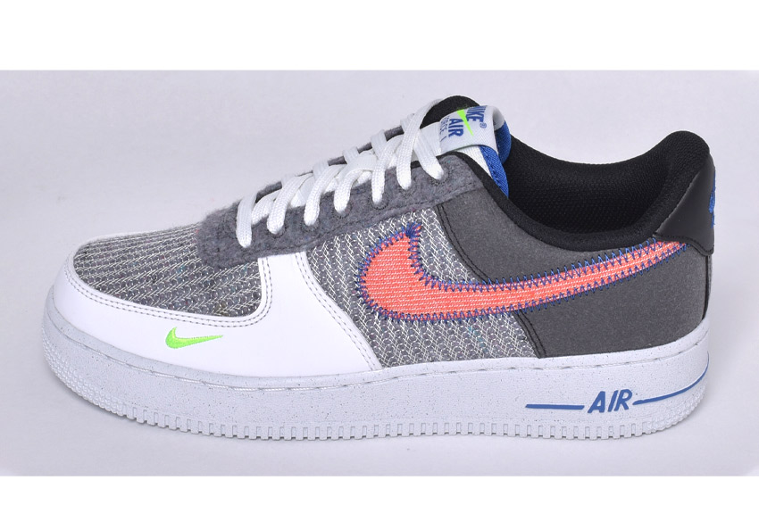 最安値に挑戦 ナイキ スニーカー メンズ エアフォース 1 07 Nike Air Force 1 07 Cu5625 靴 シューズ 通学 ブランド スポーツ カジュアル ストリート サスティナブル ジャージー フェルト 替え紐 蛍光 ピンク グリーン グレー ホワイト 白 Z Sports 格安人気