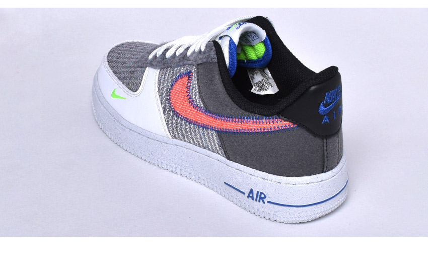 最安値に挑戦 ナイキ スニーカー メンズ エアフォース 1 07 Nike Air Force 1 07 Cu5625 靴 シューズ 通学 ブランド スポーツ カジュアル ストリート サスティナブル ジャージー フェルト 替え紐 蛍光 ピンク グリーン グレー ホワイト 白 Z Sports 格安人気