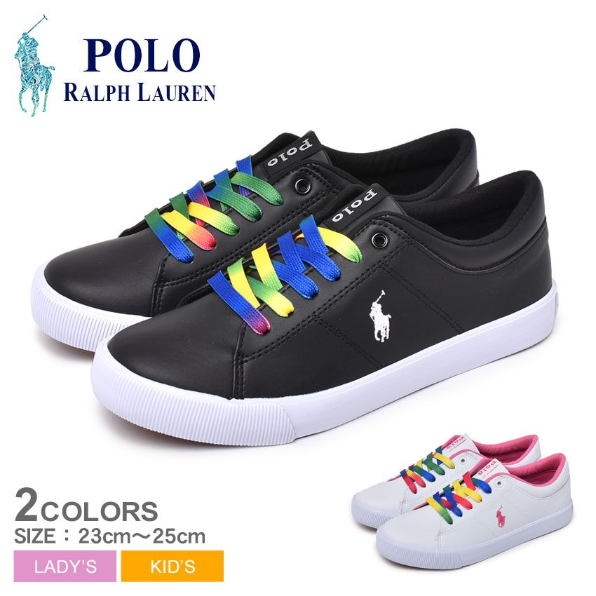 ポロ ラルフローレン Keswick Lauren Polo Ralph おしゃれ キッズ シューズ ジュニア スニーカー レディース ローカット 子供 靴 市販 スニーカー