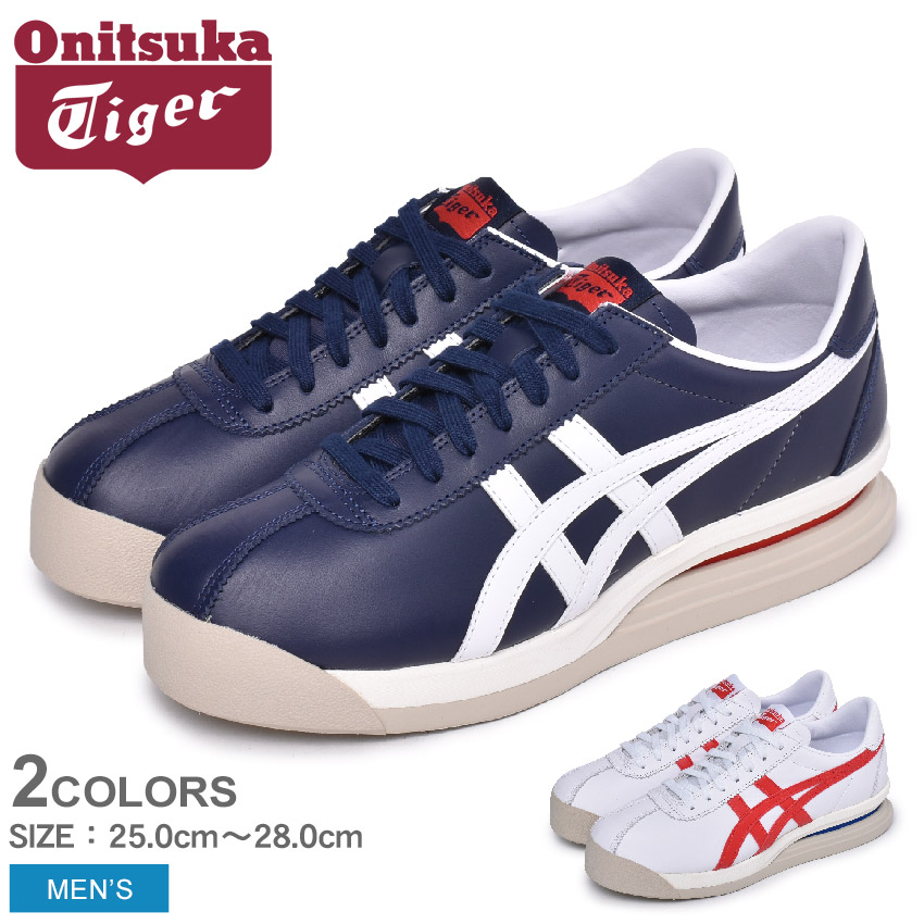 コンビニ受取対応商品 オニツカタイガー スニーカー メンズ タイガー コルセア Ex Onitsuka Tiger Tiger Corsair Ex 11a561 靴 シューズ 通勤 通学 ローカット ブランド カジュアル シンプル ホワイト 白 ネイビー 即発送可能 Www Natskies Com