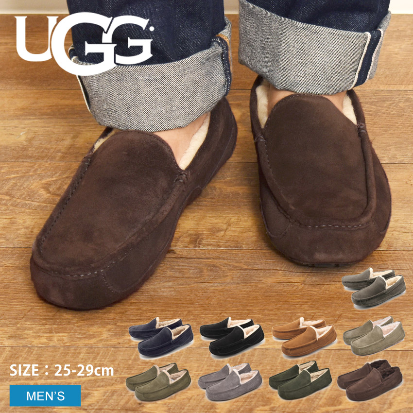 新品 UGG Ascot 定番モカシン アスコット 楽天市場】【今だけクーポン配布中】アグ モカシン メンズ M