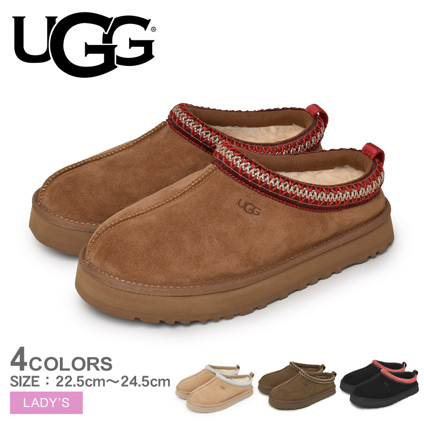 ＜UGG＞アグ TAZZ タズ/スリッポン ムートン　スリッポン　ブラウン 楽天市場】UGG アグブーツ TAZZ タズ 1122553 レディース