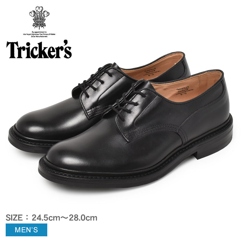 28694円 【74%OFF!】 トリッカーズ ドレスシューズ メンズ ウッドストック TRICKER'S WOODSTOCK 5636 靴 レザー  本革 シューズ カジュアル ダブルレザーソール おしゃれ 人気 TRICKERS 定番 オフィス ビジネス ブラック 黒