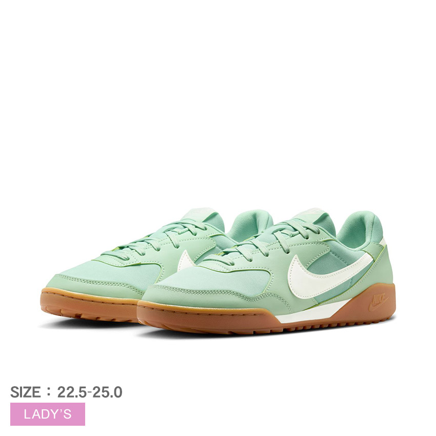 ナイキ WSテラモンタ スニーカー レディース グリーン 緑 NIKE TERRA MANTA HQ1940 シューズ 靴 シンプル ブランド カジュアル スポーティ アウトドア レジャー おしゃれ お出かけ 運動 ローカット 通勤 通学 おすすめ 定番 人気 国内正規品