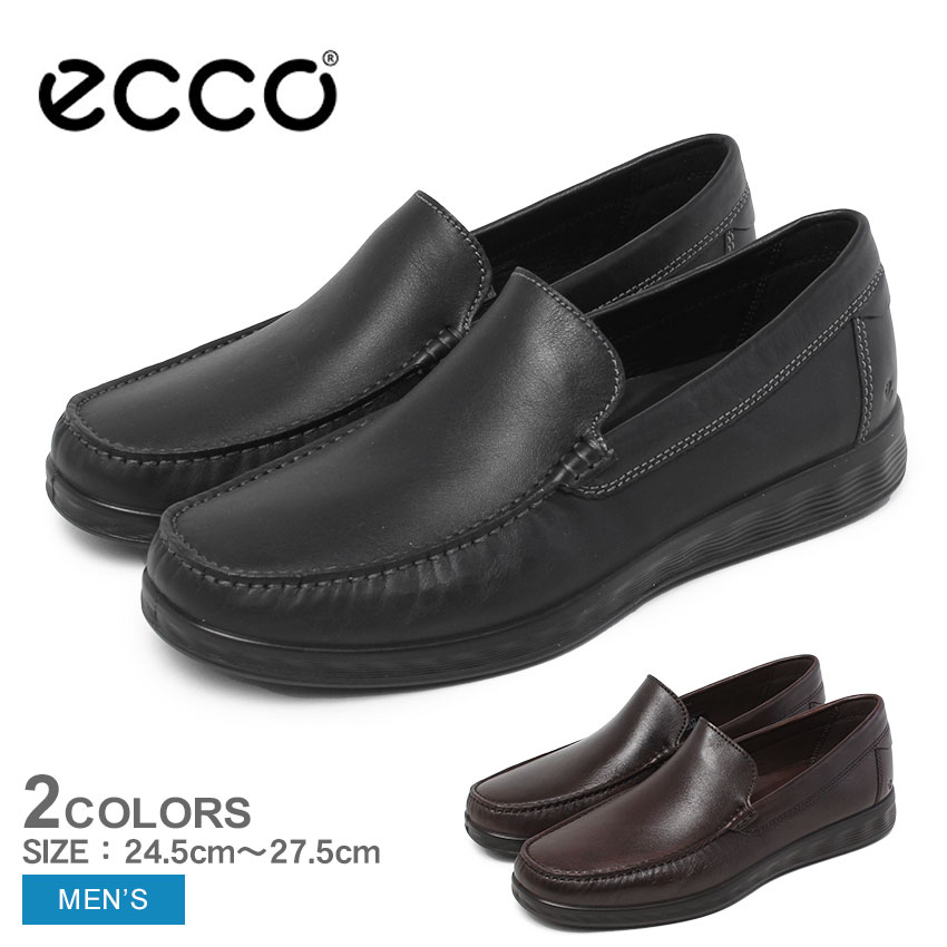 楽天市場】エコー IRVING ECCO レザーシューズ メンズ ブラック 黒