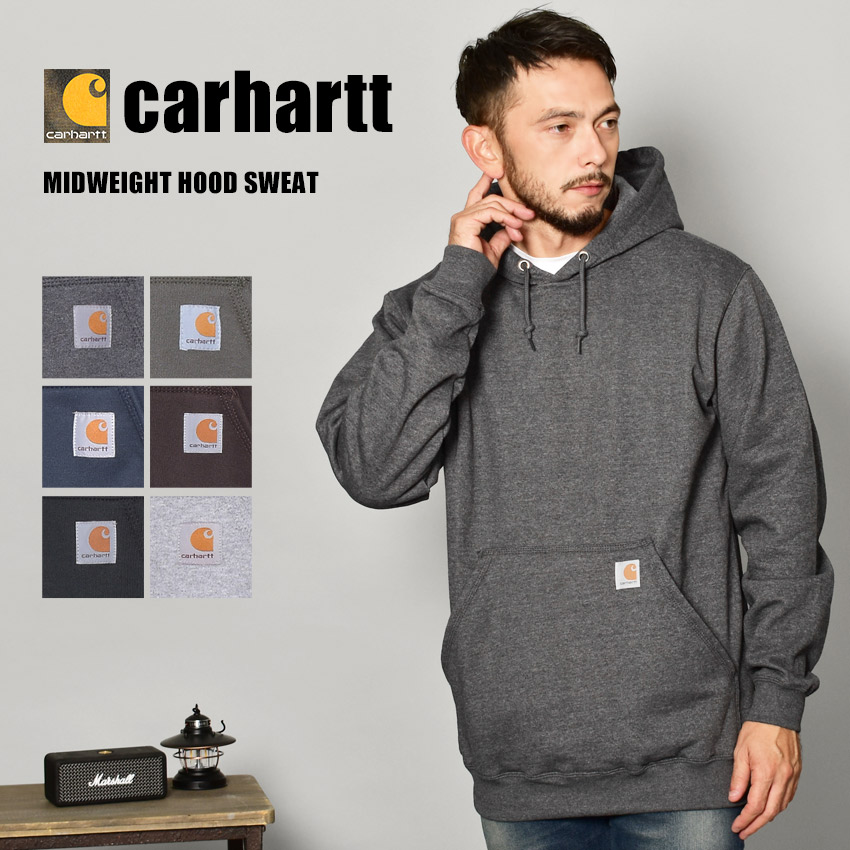 楽天市場】CARHARTT カーハート パーカー ミッドウェイト フード