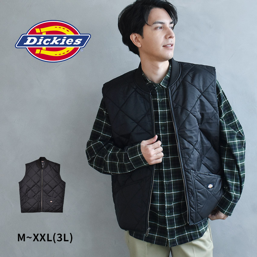 楽天市場】ディッキーズ ベスト DICKIES ダイアモンド キルティング