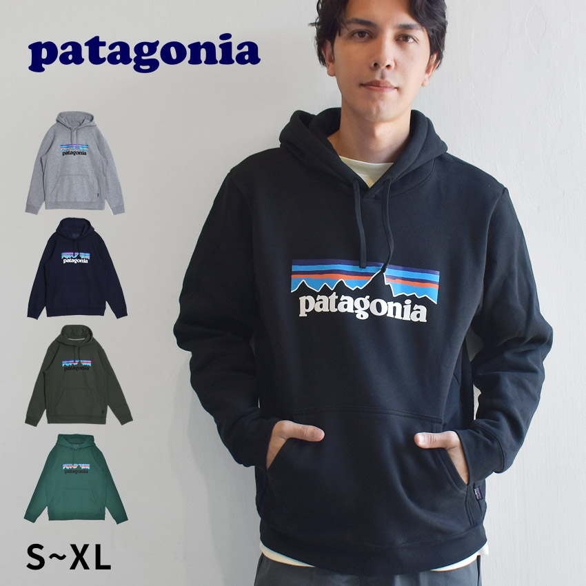 楽天市場】パタゴニア パーカー メンズ P-6 ロゴ アップライザル