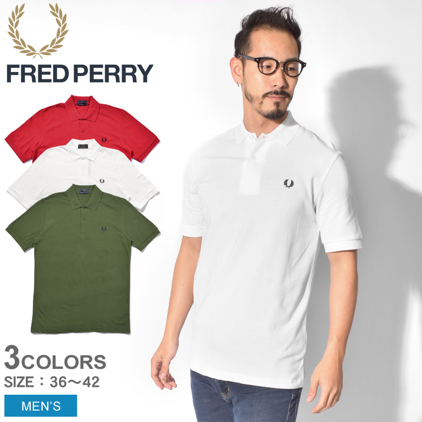 メール便可 送料無料 フレッドペリー Fred メンズ Perry ポロシャツ メンズ M3 M3 オリジナル ジョギング フレッドペリーシャツ M3 Original Fred Perry Shirt M3 ポロシャツ 半袖 ゴルフ スポーツ カジュアル シンプル ストリート ウェア 鹿の子 無地 ブランド