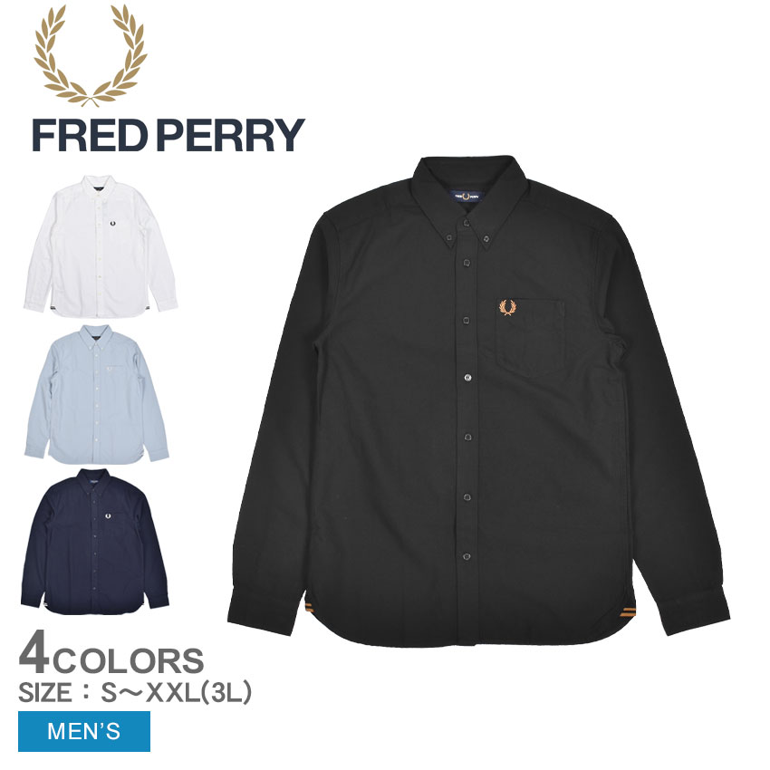 FRED PERRY 白　長袖　シャツ　Mサイズ 楽天市場】フレッドペリー FRED PERRY ツインティップライン長袖
