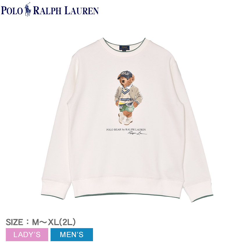 完売　RALPH LAUREN ラルフローレン　ポロベア　ボーダー　スウェット 楽天市場】ポロ ラルフローレン スウェット メンズ ポロベア