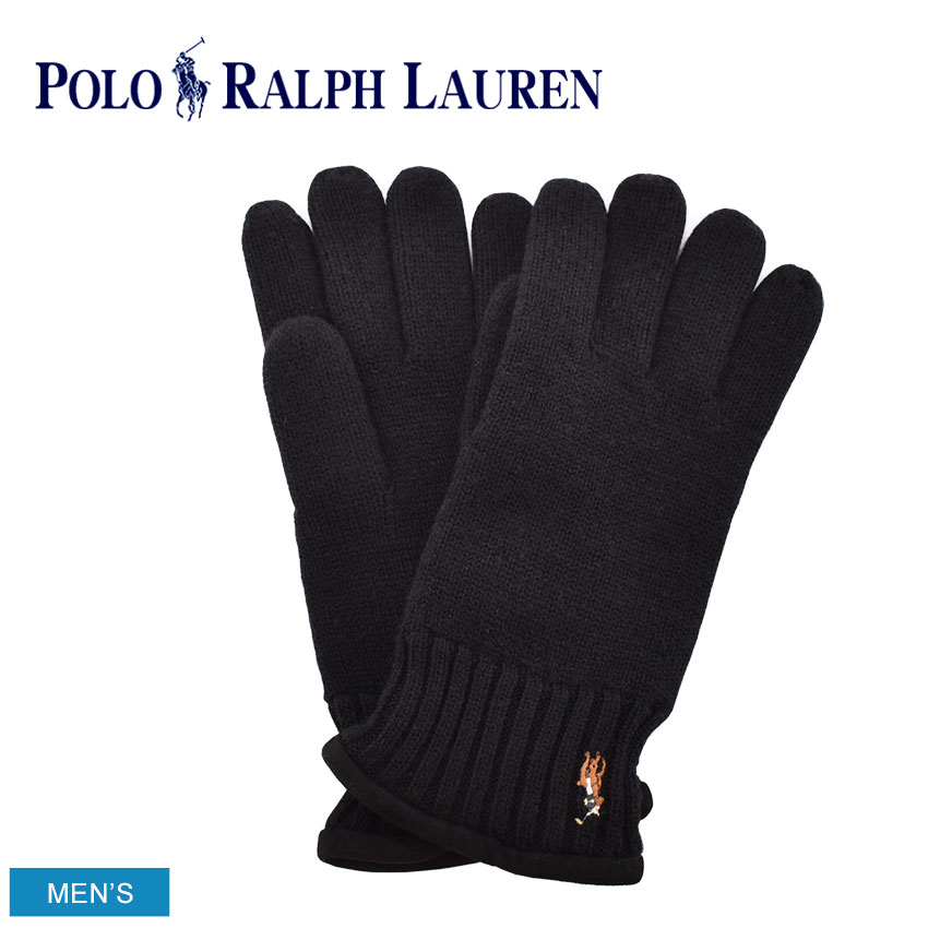 クーポンで50円引き メール便可 ポロ ラルフローレン 手袋 メンズ ワンポイントグローブ Polo Ralph Lauren One Point Glove Pc0043 グローブ 防寒 プレゼント 小物 おしゃれ 定番 人気 ブランド ロゴ 刺繍 ワンポイント シンプル ブラック 黒 septicin Com