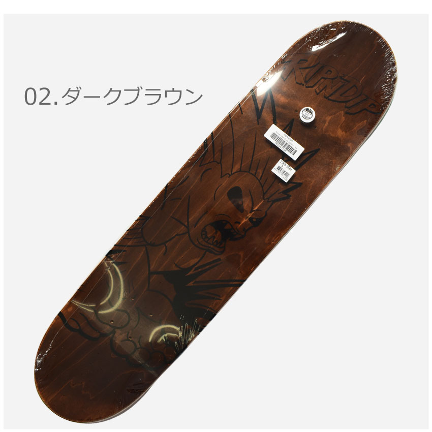 クーポンで50円引き Ripndip スケートボード メンズ レディース Button Mash Board リップンディップ Rnd4779 スケボー スポーツ ブランド スケート カジュアル ストリート ロゴ グラフィック 板 おしゃれ カラフル オレンジ ブラウン 茶 Butlerchimneys Com