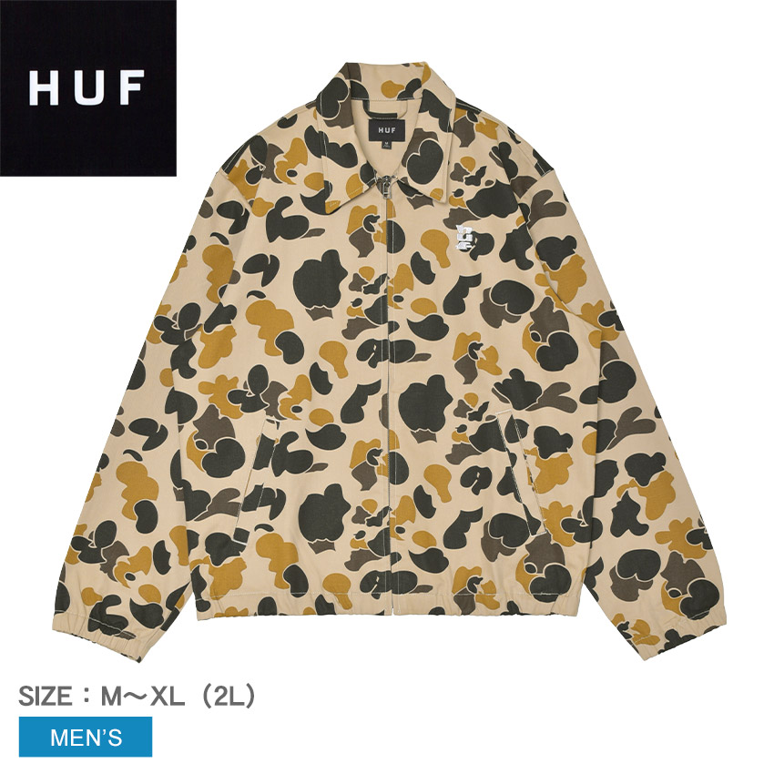 Huf ジャケット　カモ 楽天市場】ハフ ジャケット HUF SET MEGABLAST CAMO SHOP JACKET