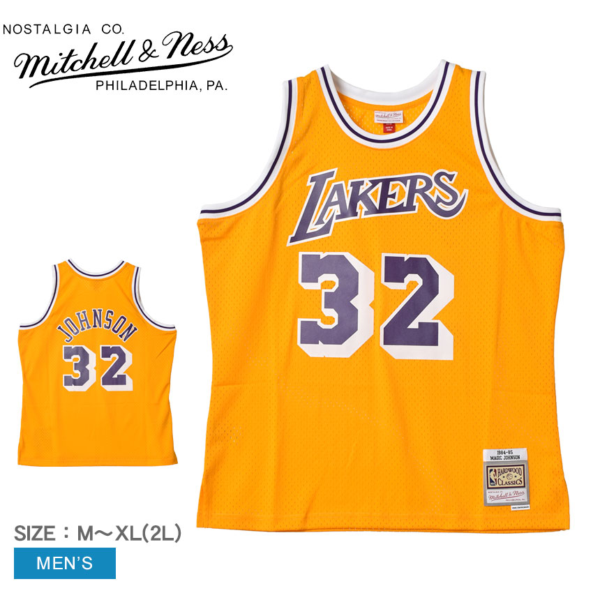 2023豊富な】 ヤフオク! - Mitchell&Ness Lakers マジックジョンソン