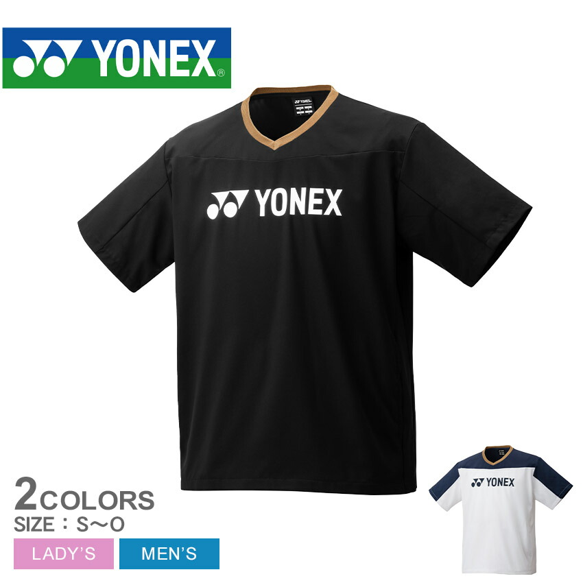 YONEX 半袖シャツ ブラック/ホワイト/レッド 2417-0058-1.jpg