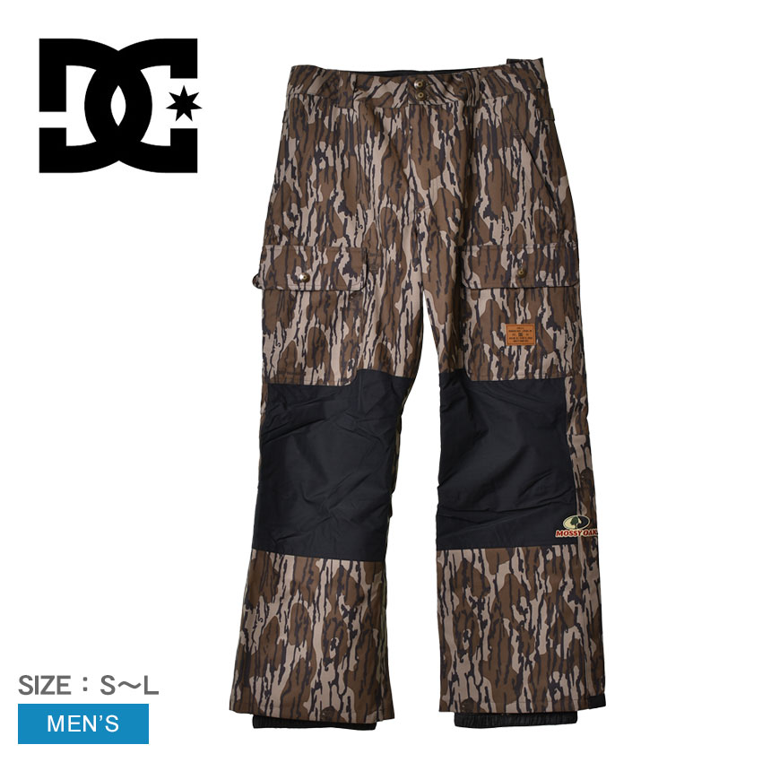 DCシューズ ロングパンツ メンズ コードパンツ DCSHOECOUSA CODE PANT ADYTP03026 ブランド スノボ ズボン ボトムス ウィンタースポーツ おしゃれ カモフラ柄 防寒 パンツ 冬 ロング丈 ブラウン 国内正規品